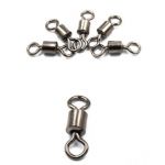 Вертлюг Namazu Rolling Swivel, латунь, цв. BN, р. 7, test-14 кг (уп.10 шт)