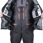 Костюм-поплавок мужской зимний ХСН "Angler prosport", hardguard, черный (красные молнии) (58-60/188)