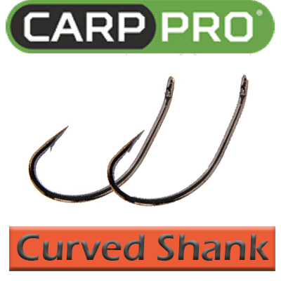 Carp Pro Black Nickel Curved Shank