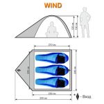 Палатка Maverick WIND трехместная