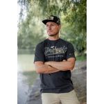 Футболка Prologic Camo Logo T-Shirt Grey Melange р.М