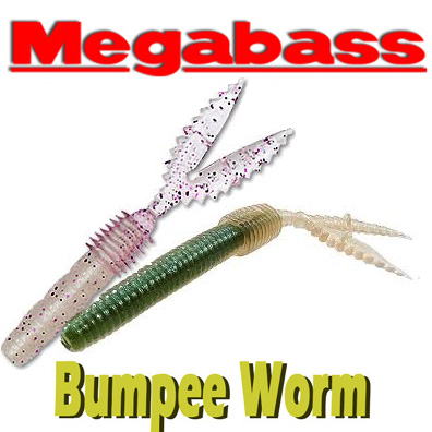 Megabass Bumpee Worm 4 3/4"
