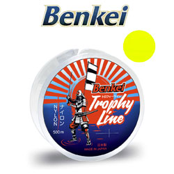 Benkei Trophy Line 500m желтый fluo
