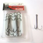 Двойник Jig It M-Long Double Hooks, 10 шт/уп. №3/0