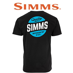 Simms Quality Built Pocket T-Shirt, Black