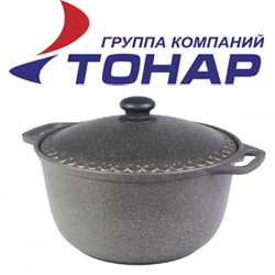 Кастрюля с крышкой Азиатка Силумин (ГКА)