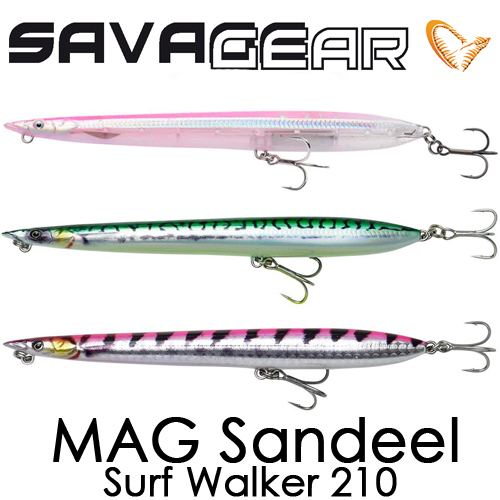 Savage Gear MAG Sandeel Surf Walker 210