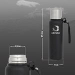 Термос Arcuda ARC-852 Eco light style, 0.52, Black