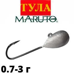 Мормышка горизонтальная Тула Maruto некрашенная