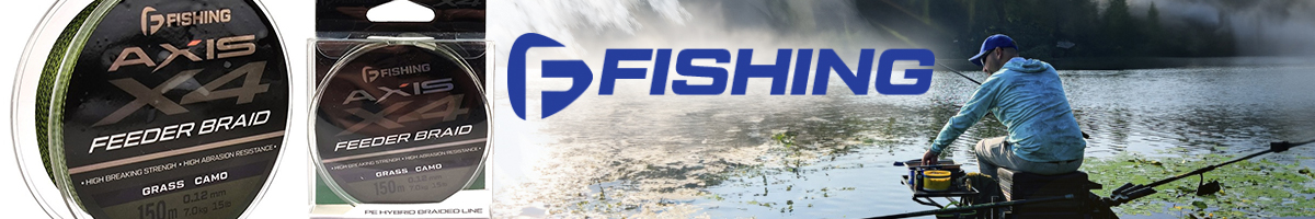 F-Fishing Axis Braid PE X4 Feeder 150m Grass Camo