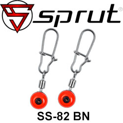 Sprut SS-82 BN (S Plastic Head Moving Rolling Swivel/Скользящий)