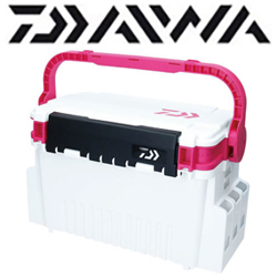 Daiwa Tackle Box TB4000 White/Pink
