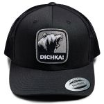 Кепка с сеткой 6P Volga Baits Dichka! Roar #Black/Black&Grey