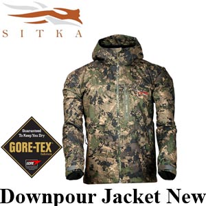 Sitka Downpour Jacket New Optifade Ground Forest