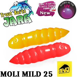 Trout Baits Jara Elastic Moli Mild 25 (Сыр)