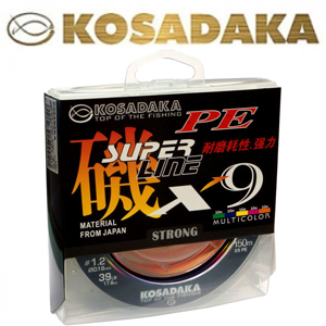 Kosadaka Super Line PE X9 150м Multicolor
