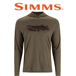 Simms Tech Hoody - Artist Series, Dark Stone/Musky