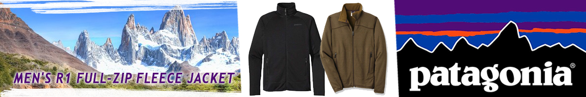 Patagonia Men's R1 Full-Zip Fleece Jacket MICG