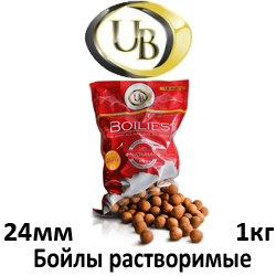 Ultrabaits Бойлы прикормочные растворимые 24мм