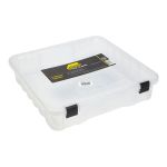 Коробка Plano 705001 Deep Stow Clear W/Black Latches (36.5cm x 35.6cm x 8.3cm) (1561244)