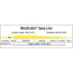 Шнур нахлыстовый Rio WindCutter@15ft VersiTip@Spey Fly Lines(A) WW6/7/8 TIPS Yellow/Black Load Zone