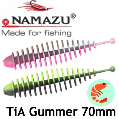 Namazu Pro TiA Gummer 70мм, креветка