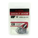 Крючки тройники Kaida Treble Hook #4 10шт