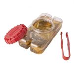 Коробка водонепроницаемая Plano Liqua-Bait Lockers 465100 Bottle Bait Grabber Clear (1561099)