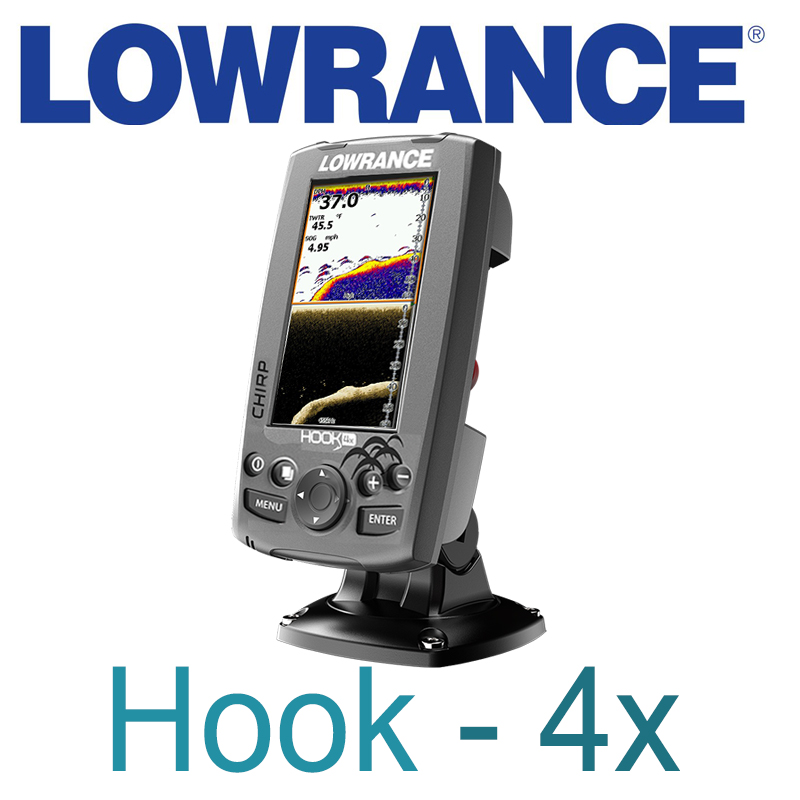 Lowrance Hook-4x Mid/High/DownScan