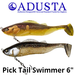 Adusta Pick Tail Swimmer 6"