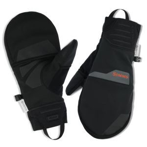 Рукавицы Simms Windstopper Foldover Mitt, Black, XL (14301-001-50)