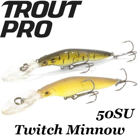 Trout Pro Twitch Minnow 50SU         