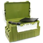 Ящик большой Columbia 32x47x33 цв. Хаки\Белый
