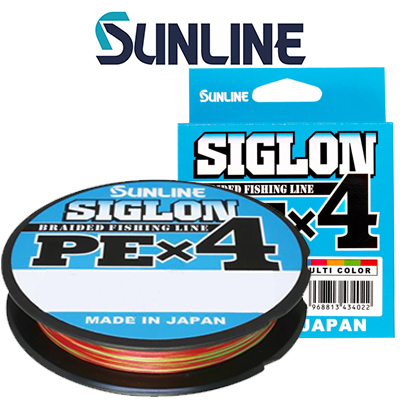 Sunline Siglon PE×4 200m (Multicolor 5C)