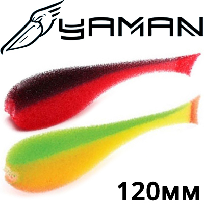 Поролоновая приманка Yaman с силиконовой вставкой 120мм