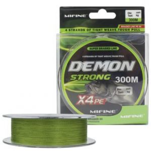 Леска плетёная Mifine Demon Strong X4 300m 50011-28
