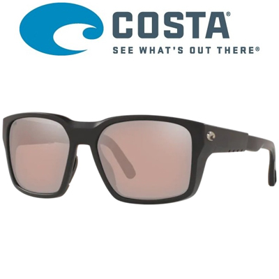 Costa Tailwalker 580G Matte Black/Copper Silver Mirror 580G