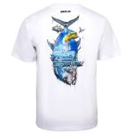 Футболка с коротким рукавом BKK Short Sleeve Casual Shirt Brand values GT White (F-SA-1275) XXL
