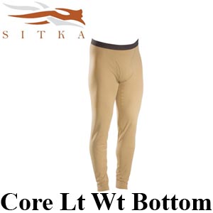 Sitka Core Lt Wt Bottom Coyote