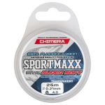 Леска Chimera Sportmaxx 100% Fluorocarbon Super Soft Transparent 25m # 0.14