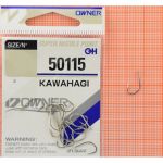 Крючок Owner Kawahagi nickel №5 15шт