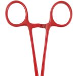 Корцанг изогнутый с тефлоновым покрытием Ruzza 15см