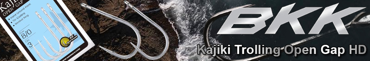 BKK Kajiki Trolling Open Gap HD