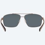 Очки поляризационные Costa Flagler 580P Brushed Gunmetal/Blue Mirror 580P