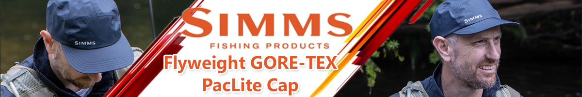 Simms Flyweight Gore-Tex Paclite Cap, Black