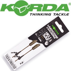 Korda Kable Leadcore Leader Ring Swivel 50см Gravel