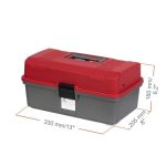 Ящик рыболова двухполочный Nisus Fishing 2-tray Box red (N-FB-2-R)