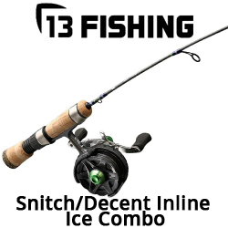 13 Fishing Snitch/Decent Inline Ice Combo Комбо набор