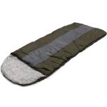 Спальный мешок с подголовником "СЛЕДОПЫТ- Traveller XL", 190+35х85 см, до 0С, 3х слойный, цв. хаки