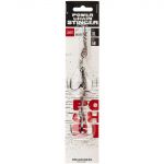 Оснастка стальная Lucky John Stinger Power Chain 3,5+8,0cm, оснащ. тройниками №03/0+№3/0 1шт.